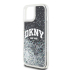 iPhone 13 14 15 - DKNY  Hardcase Liquid Glitter Big Logo 